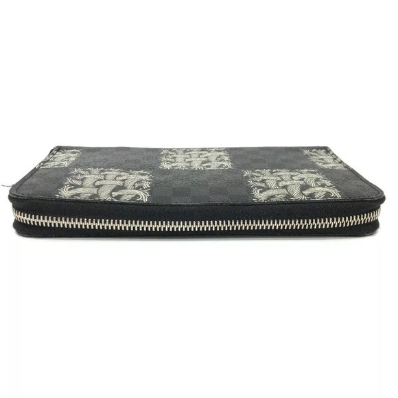 LOUIS VUITTON N61214 Graphite Christopher nemes Zippy Organizer Long Wallet - Picture 11 of 14